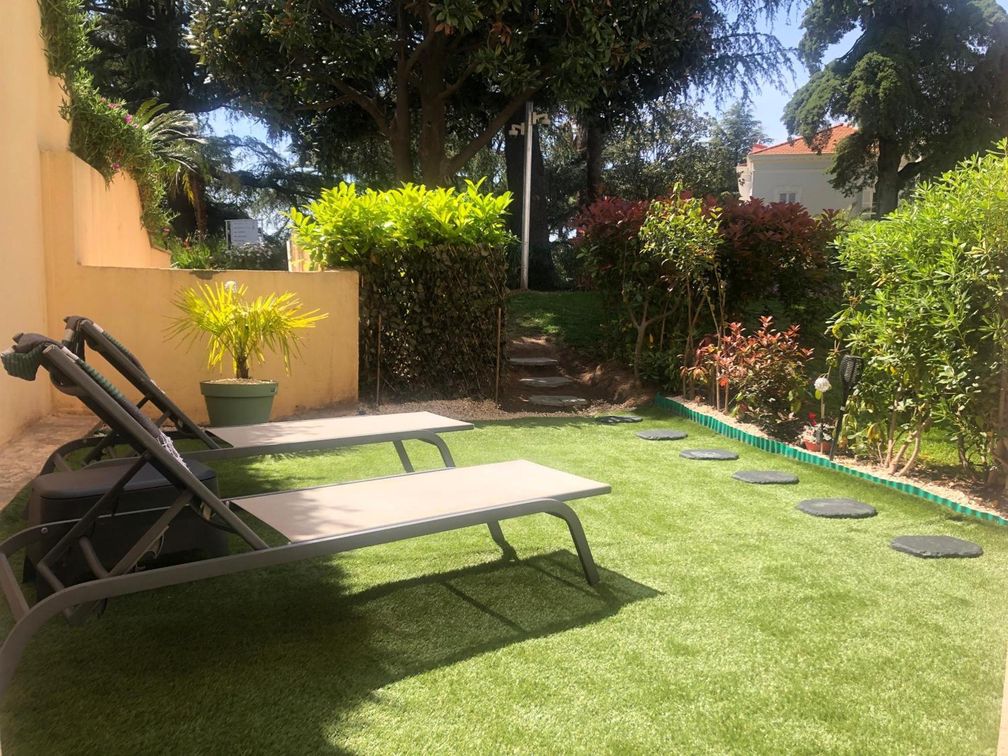 Beautiful Garden Apartment Cote D'Azur كان المظهر الخارجي الصورة